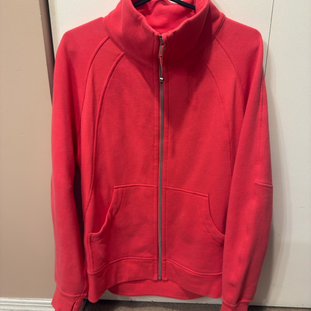 Oversized Funnel-Neck Full XS/S Glaze pink